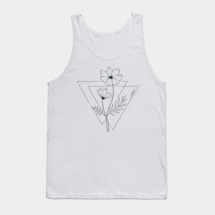 Cosmos Flower Tank Top